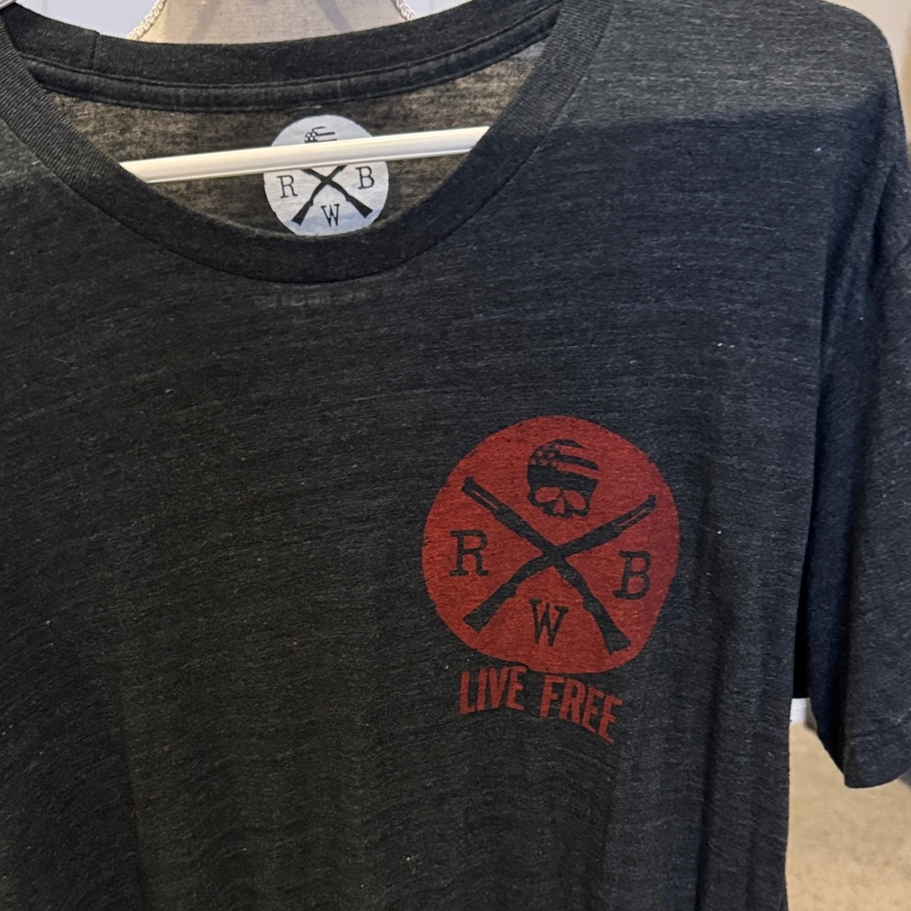 Men's Dark Gray Graphic Tee